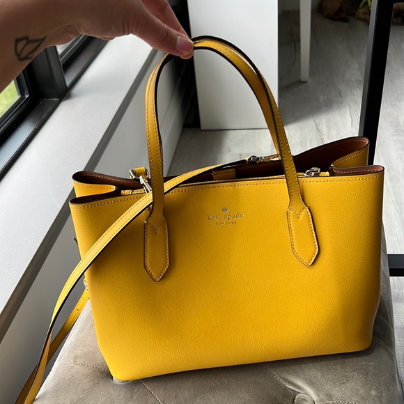 kate spade Handbags - Kate Spade Yellow Satchel